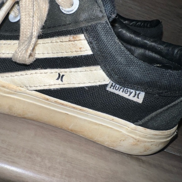 Hurley Boardy Sneakers - Toddler size 12 - Skate Shoe Black - Picture 5 of 8